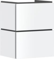 Hansgrohe Xilesa E Mosdószekrény 480/380, 2 fiókkal, PushOpen, kézmosóhoz Matt Fehér 54290700 (54290700)