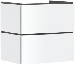 Hansgrohe Xilesa E Mosdószekrény 630/470, 2 fiókkal, Push-Open, normál mosdóhoz Matt Fehér 54294700 (54294700)