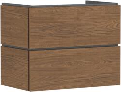 Hansgrohe Xilesa E Mosdószekrény 780/470, 2 fiókkal, Push-Open, normál mosdókhoz Kasmír tölgy 54296550 (54296550)