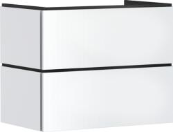 Hansgrohe Xilesa E Mosdószekrény 780/470, 2 fiókkal, Push-Open, normál mosdókhoz Matt Fehér 54296700 (54296700)