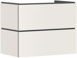 Hansgrohe Xilesa E Mosdószekrény 780/470, 2 fiókkal, Push-Open, normál mosdókhoz Matt Homokszín 54296780 (54296780)