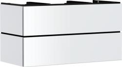 Hansgrohe Xilesa E Konzolos mosdószekrény 1180/550, 2 fiókkal, Push-Open, ráültetett mosdótálhoz Matt Fehér 54304700 (54304700)