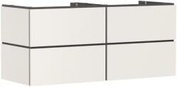Hansgrohe Xilesa E Konzolos mosdószekrény 1370/550, 4 fiókkal, ráültetett mosdótálakhoz, balos Matt Homokszín 54306780 (54306780)