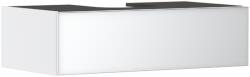 Hansgrohe Xevolos E Konzolos mosdószekrény Matt Fehér színben 980/550, 1 fiókkal, ráültetett mosdótálhoz Metálfehér 54313320 (54313320)