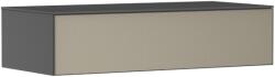 Hansgrohe Xevolos E Konzolos fürdőszobai pad Matt Palaszürke színben 1180/550, 1 fiókkal Texturált bronz 54327390 (54327390)