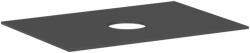 Hansgrohe Xevolos E Pultlap 780/550, középkivágással, csapfurat nélküli mosdótálhoz Matt Palaszürke 54328760 (54328760)