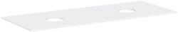 Hansgrohe Xevolos E Pultlap 1370/550 dupla kivágással, csapfurat nélküli, ráültetett mosdótálakhoz Matt Fehér 54332700 (54332700)
