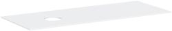 Hansgrohe Xevolos E Pultlap 1370/550, bal oldali kivágással, csapfurat nélküli mosdótálhoz Matt Fehér 54333700 (54333700)
