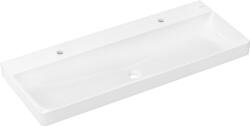 Hansgrohe Xelu Q Mosdókagyló 1200/480, 2 csapfurattal, túlfolyó nélkül Fehér 60322450 (60322450)