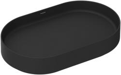 Hansgrohe Xuniva Evo U Mosdótál 650/400, csapfurat és túlfolyó nélkül Matt Fekete 60325670 (60325670)