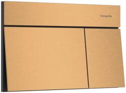 Hansgrohe iFrame Element E Öblítőlap, dual mennyiség Szálcsiszolt Bronz 66003140 (66003140)
