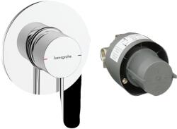 Hansgrohe Zesis S Egykaros zuhanycsaptelep szett, falsík alatti Króm 74618000 (74618000)