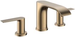 Hansgrohe Vivenis Mosdócsaptelep 90, automata lefolyógarnitúrával Szálcsiszolt Bronz 75033140 (75033140)