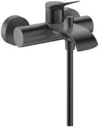 Hansgrohe Vivenis Egykaros kádcsaptelep Original, falsíkon kívüli szereléshez Szálcsiszolt Fekete Króm 75423340 (75423340)
