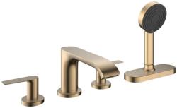 Hansgrohe Vivenis Peremre szerelhető kádcsaptelep sBox-szal Szálcsiszolt Bronz 75444140 (75444140)