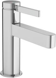 Hansgrohe Finoris Egykaros mosdócsaptelep 100, CoolStart, Push-Open lefolyógarnitúrával Króm 76012000 (76012000)