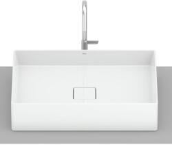 Roca Terra mosdótál 51x36 cm négyszögletes mosdótálak fehér fényes A32787Z000 (A32787Z000)