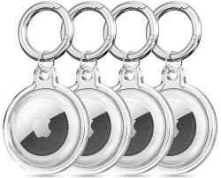Tech-Protect Icon 4 db-os Apple AirTag tok - átlátszó