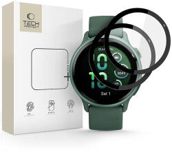 Tech-Protect Glass Flex+ 2 db-os hibrid üveg Garmin Vivoactive 6-hoz - fekete
