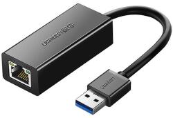 UGREEN USB 3.0-RJ45 hálózati adapter Ugreen CR111, Gigabit Ethernet fekete (20256B)