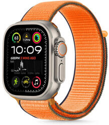 Tech-Protect nejlonszíj Apple Watch 44 / 45 / 46 / 49 mm-hez - narancssárga