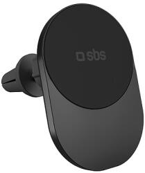 SBS Qi2 vezeték nélküli töltőtartó SBS TESUPPVENTWIRQI215W MagSafe-fel kompatibilis - fekete