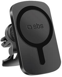 SBS TESUPWIR15WMS Okostelefon tartó töltővel, MagSafe kompatibilis - fekete