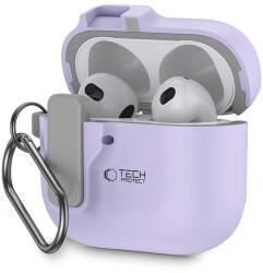 Tech-Protect Slim Hook tok AirPods 4-hez - lila