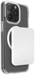 PURO Puro Slim Power Mag 4200mAh külső akkumulátor MagSafe USB-C-vel - fehér
