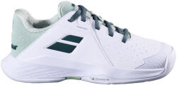 Babolat Propulse Jr 3 AC Wimbledon White/Dark Green Gyerekteniszcipő EUR 39