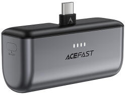 ACEFAST M9 külső akkumulátor 5000mAh USB-C (apám / USB-C (nőstény) PD 20W - fekete