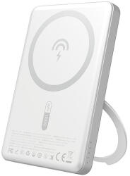 Dudao K28S 20W PD 5000mAh külső akkumulátor MagSafe-fel és állvánnyal - ezüst