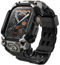 Supcase Unicorn Beetle Ore tok Apple Watch Ultra 1 / 2 49mm-hez - fekete