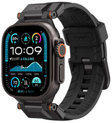 Spigen DuraPro Armor szíj Apple Watch 44 / 45 / 46 / 49 mm-hez - fekete