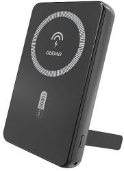 Dudao K14S+ 10000mAh 20W USB-A / USB-C / MagSafe külső akkumulátor állvánnyal - fekete