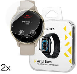 Wozinsky Full Glue edzett üveg Garmin Venu 3S 41mm-hez (2 db. )