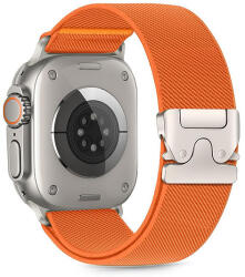 Tech-Protect nejlon csat Apple Watch 44/45/46/49mm-hez - narancssárga
