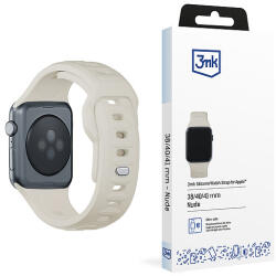 3mk Protection 3mk szilikon óraszíj Apple Watch 38/40/41 mm-hez - fehér