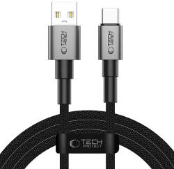 Tech-Protect UltraBoost DNA USB-A / USB-C kábel 15W/3A 200cm - szürke