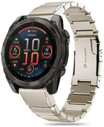 Tech-Protect SteelBand szíj Garmin Fenix 5 / 6 / 6 PRO / 7 / 8 (47 MM) / E-hez - Titán