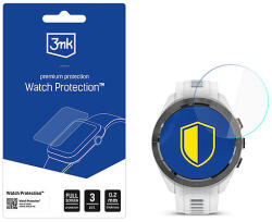 3mk Protection Okosóra képernyővédő üveg 3mk óravédelem FlexibleGlass Garmin Approach S70 42mm-hez
