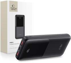Tech-Protect PB01 10000mAh 22.5W külső akkumulátor - fekete