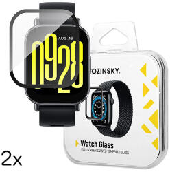 Wozinsky Full Glue edzett üveg Xiaomi Redmi Watch 4-hez (2 db. )