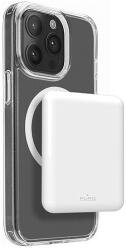 PURO Puro Power Mag 5000mAh külső akkumulátor MagSafe USB-C csatlakozóval - fehér