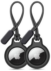 Tech-Protect Rough 2 db-os Apple AirTag tok - fekete (186152)