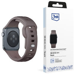 3mk Protection 3mk szilikon óraszíj Apple Watch 38/40/41 mm-hez - sötétszürke