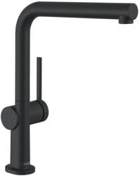 Hansgrohe Talis M54 1 funkciós konyhai csaptelep 270 nyíltrendszerű vízmelegítőkhöz, matt fekete 72859670 (72859670)