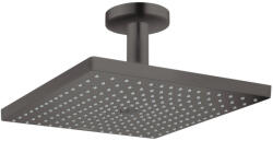 Hansgrohe Raindance E fejzuhany 300 EcoSmart mennyezeti csatlakozóval, szálcsiszolt fekete/króm 26251340 (26251340)