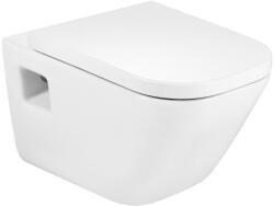 Roca The Gap mélyöblítésű fali WC csésze Rimless, fehér A34647F000 (A34647F000)