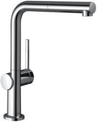 Hansgrohe Talis M54 konyhai csaptelep nyíltrendszerű vízmelegítőkhöz kihúzható kifolyóval, króm 72860000 (72860000)